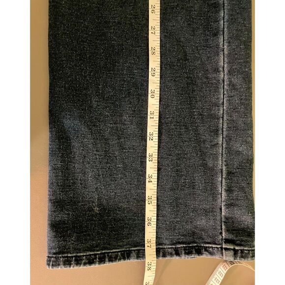 Dream Jeannes by Quaker Factory high rise straight leg comfort jeans - Picture 11 of 11